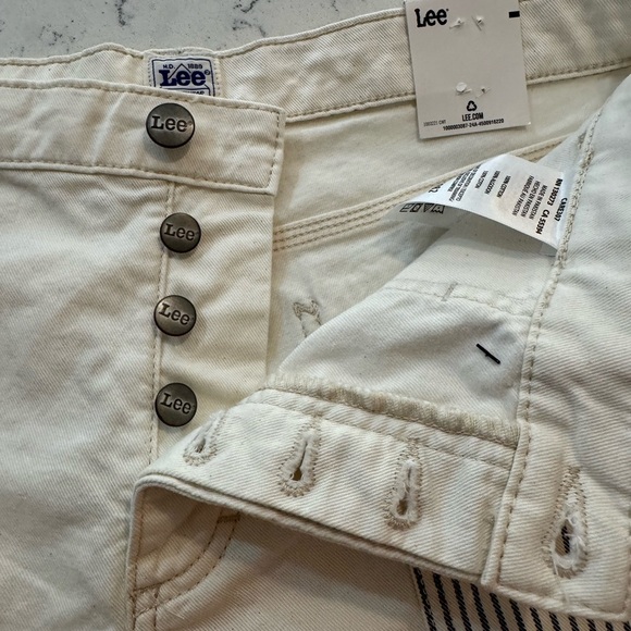 LEE WOMEN'S HIGH RISE CARPENTER SHORT Size 30 NEW - Picture 14 of 16